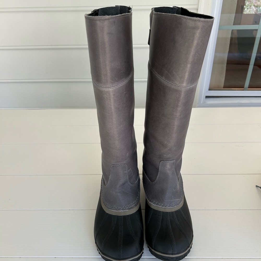 Sorel Women's Slimpack Riding boot Tall Rain/snow